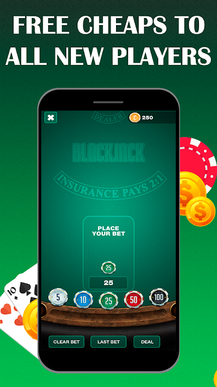 Royal Blackjack 21 स्क्रीनशॉट 3
