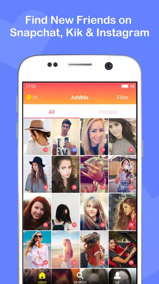 Add Friends for Snapchat, Kik应用截图第1张