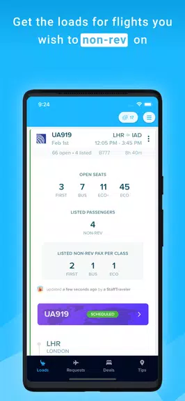 StaffTraveler Screenshot 1