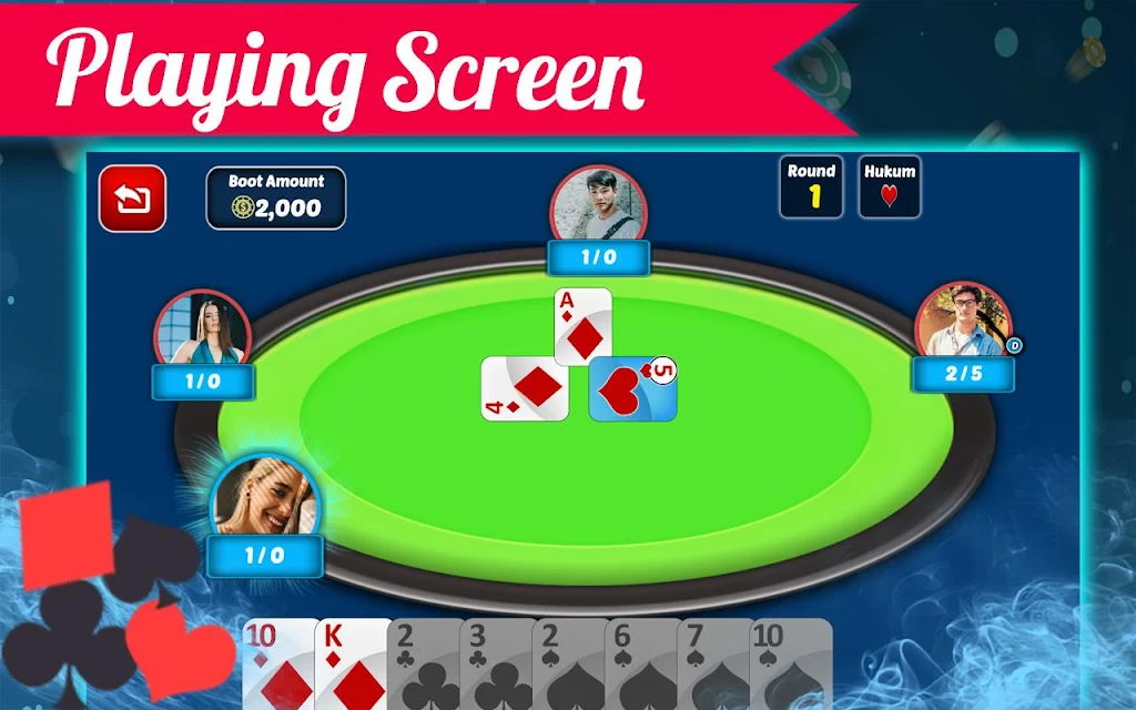 Batak Oyna - Play Spades Free Online Card Games應用截圖第3張