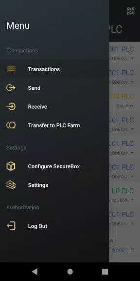 PLC Wallet應用截圖第2張