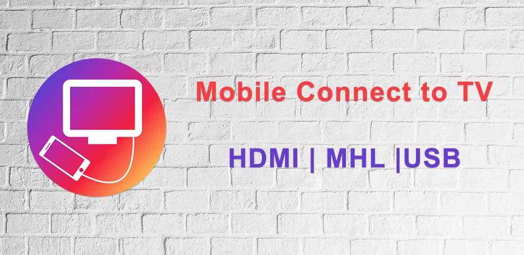 Mobile Connect to TV USB HDMI ဖန်သားပြင်ဓာတ်ပုံ 1