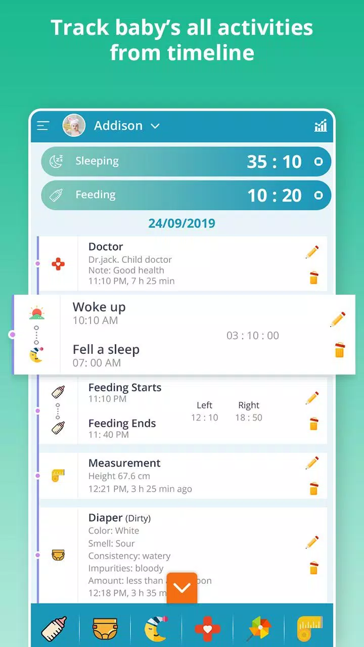 Baby Care - Newborn Feeding, D Скриншот 3