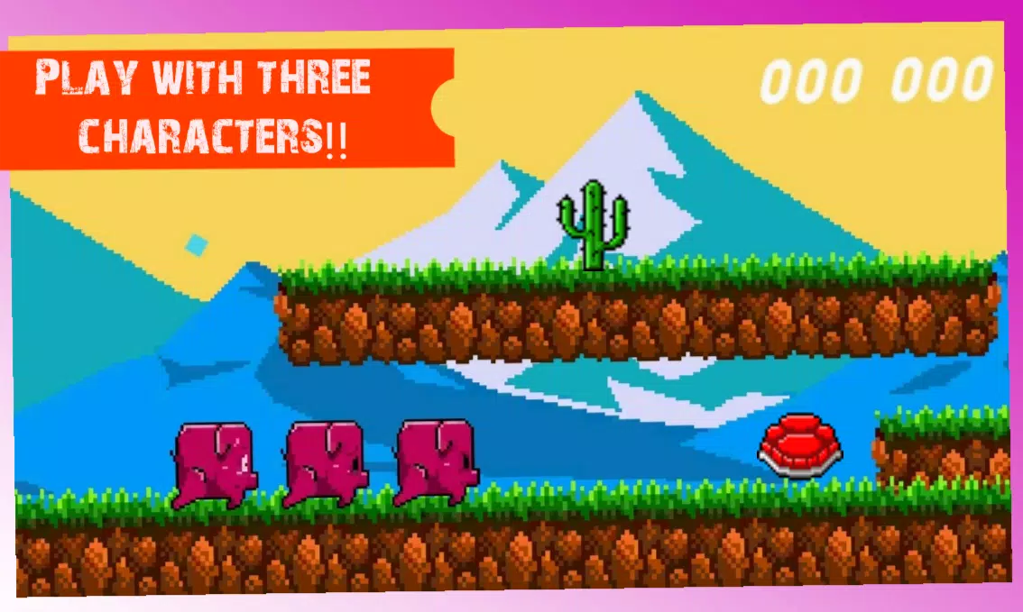 Turbo Pig platformer pixel art应用截图第2张