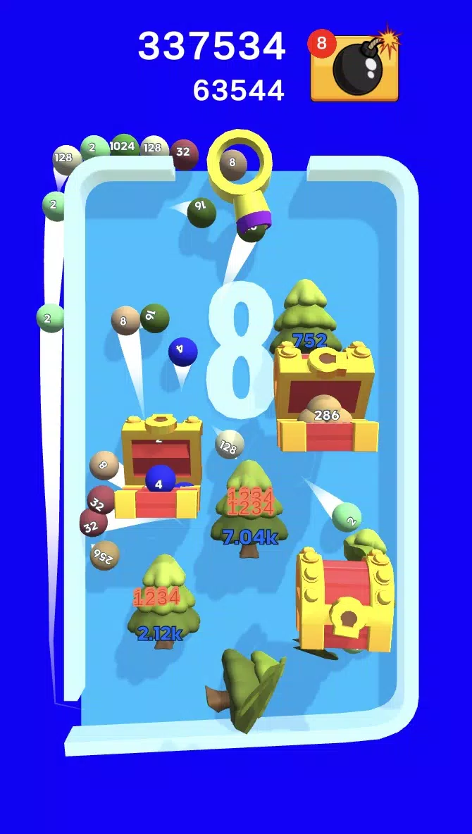 Bubble Merge Shooter ဖန်သားပြင်ဓာတ်ပုံ 3