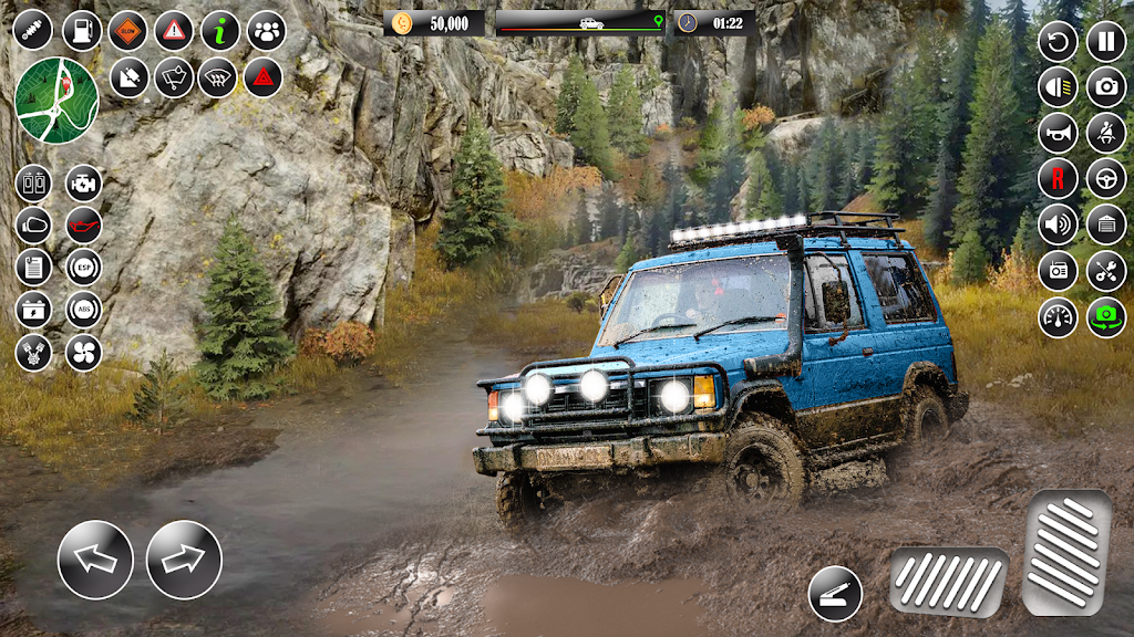 Offroad Xtreme 4X4 Jeep Driver Скриншот 3