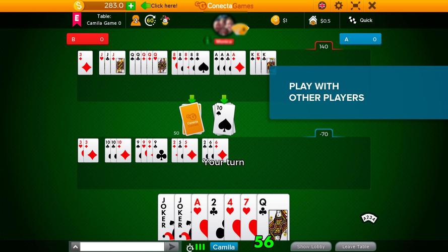 Canasta 스크린샷 2