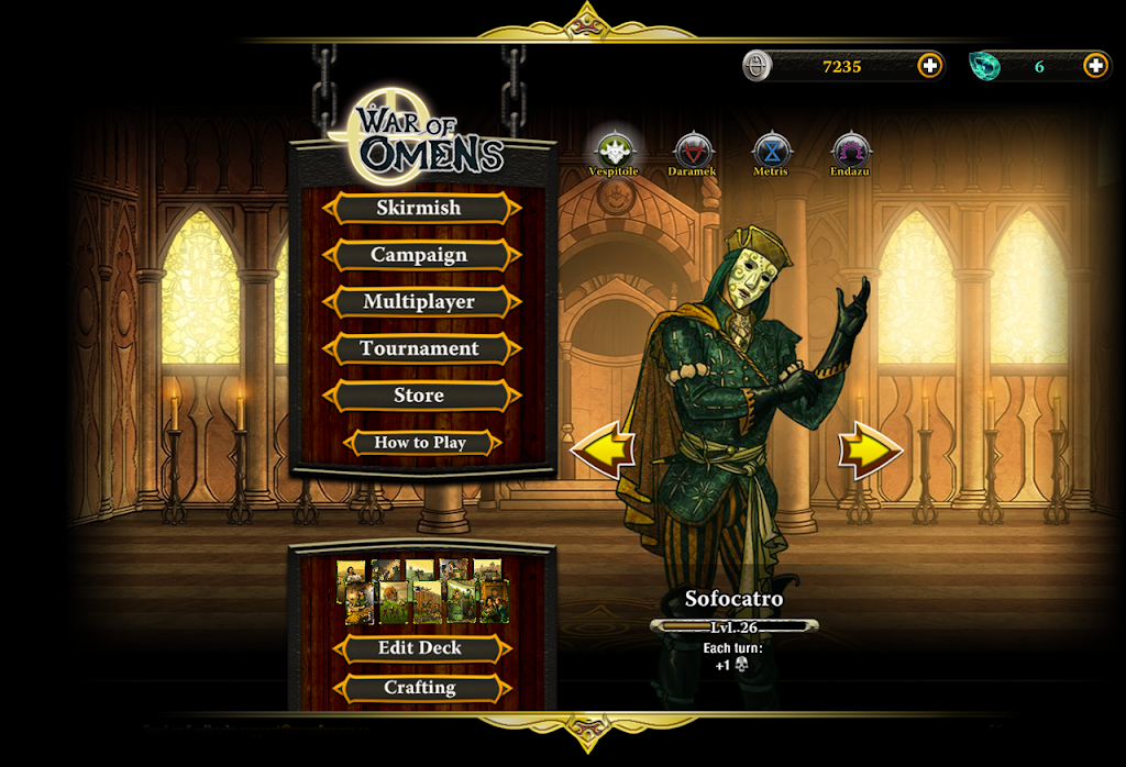 War of Omens Deck Builder Collectible Card Game 스크린샷 2