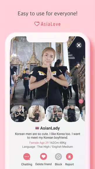 Korean Boyfriend : AsiaLove Ảnh chụp màn hình 3