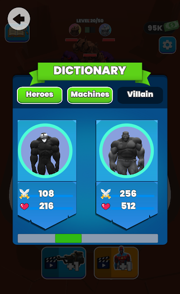 Merge Master Superhero Battle Mod Capture d’écran 4