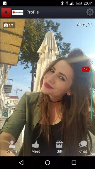 Meet new people, Flirt with singles - Flare Dating Screenshot 2
