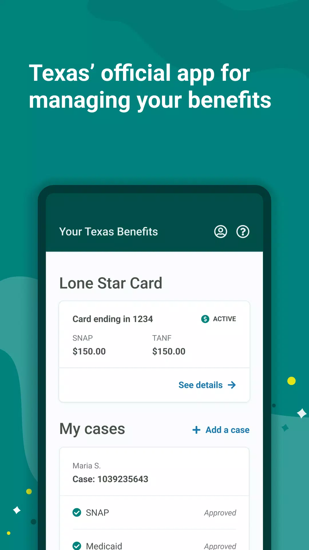 Your Texas Benefits应用截图第1张