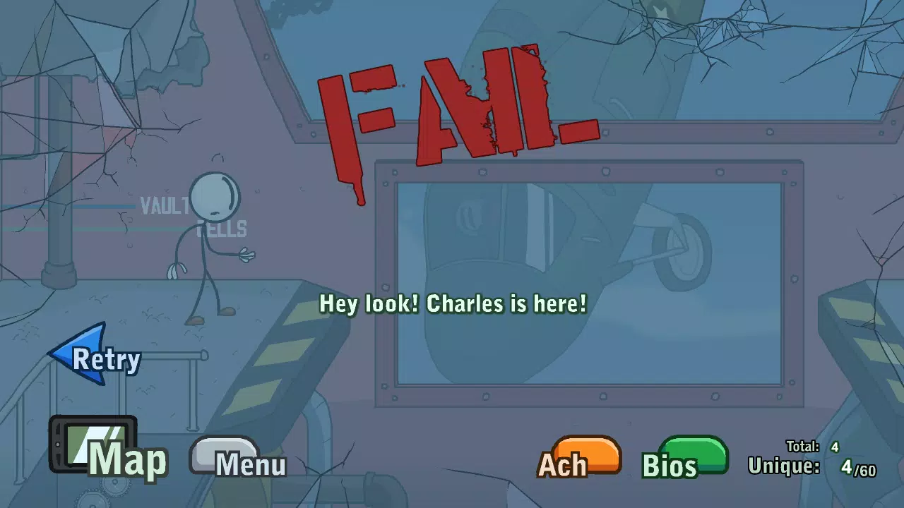 Stickman Teleporter Adventure Ảnh chụp màn hình 2