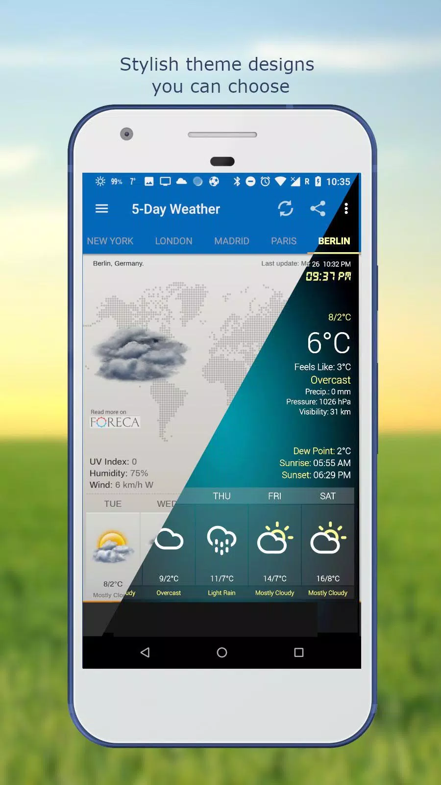 Weather & Clock Widget スクリーンショット 4
