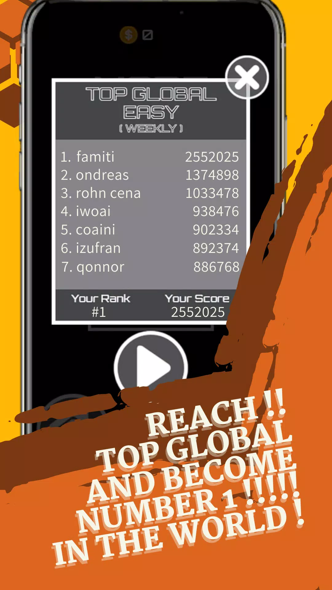 Brick Breaker Crash स्क्रीनशॉट 2