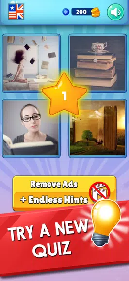 4 Pics 1 Word - World Game 스크린샷 1