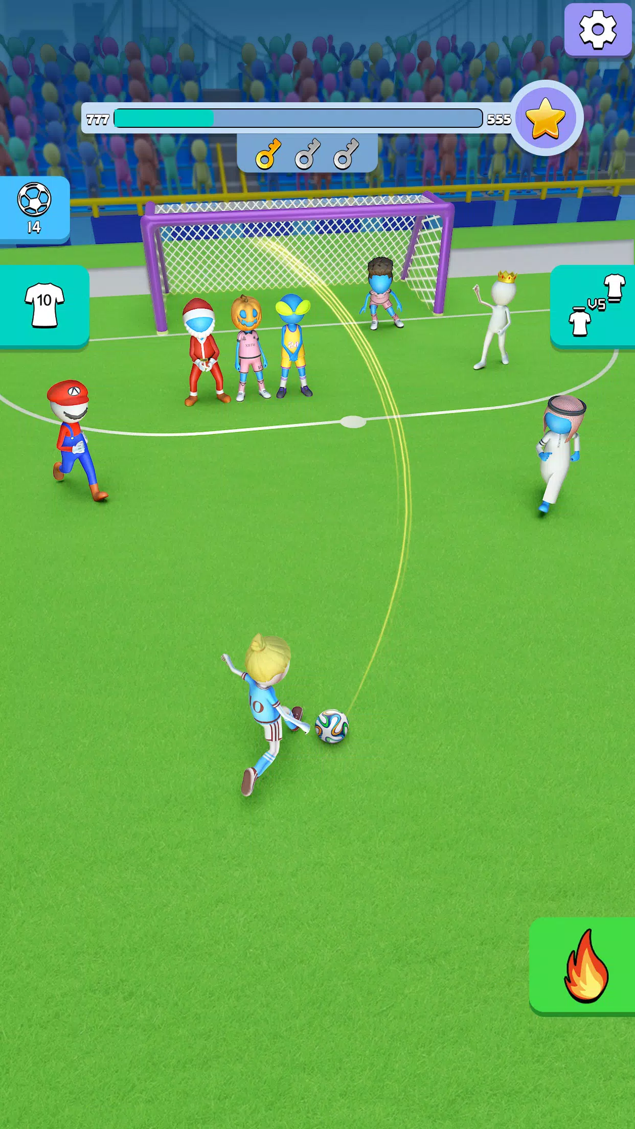 Kick It – Fun Soccer Game Zrzut ekranu 2