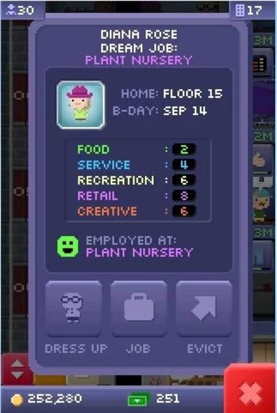 Tiny Tower Mod Tangkapan skrin 4
