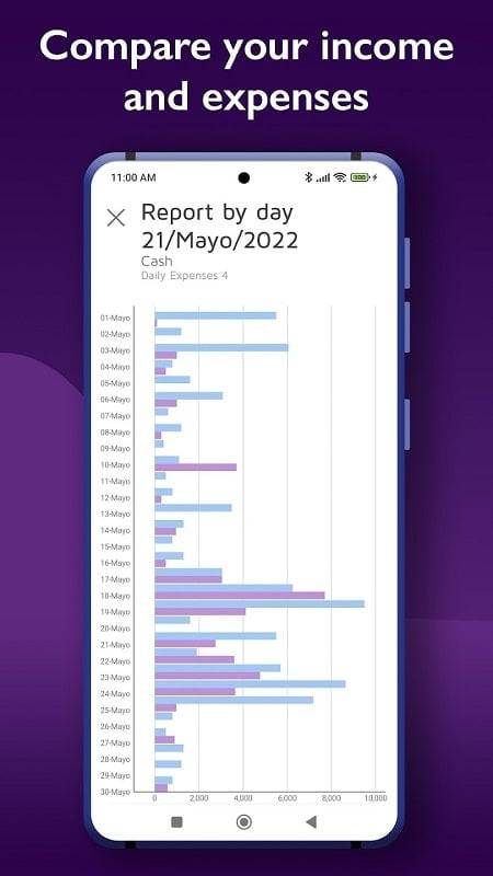 Daily Expenses 4 Скриншот 2
