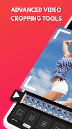 Video Crop :editor, trim & cut Captura de tela 1