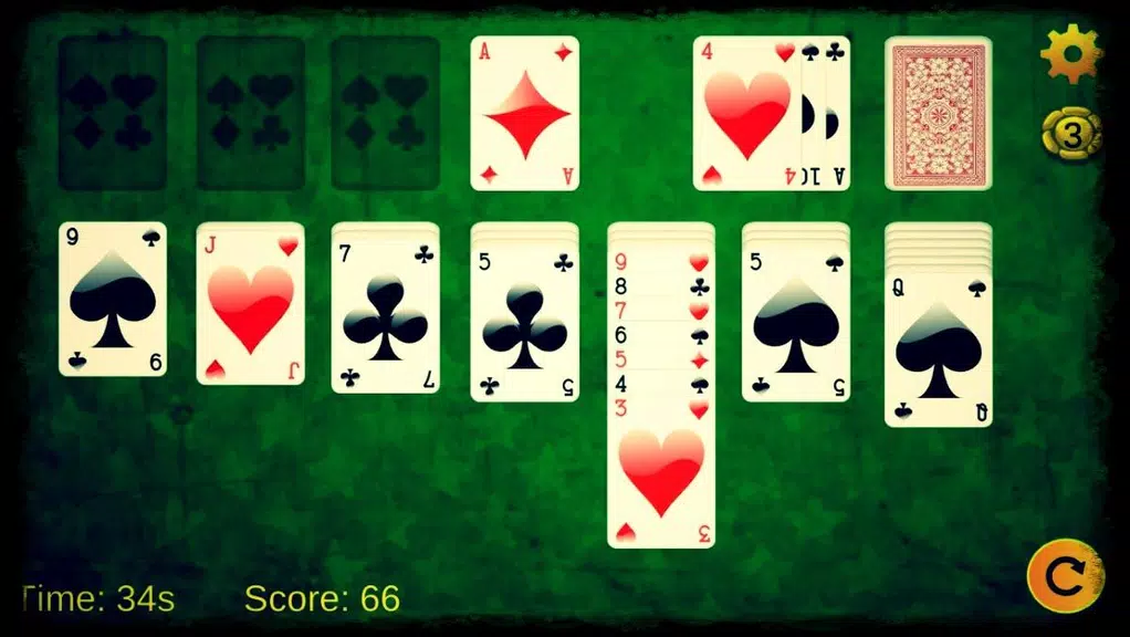 Mega Solitaire Card Game Скриншот 3