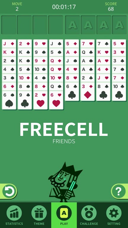 FreeCell Friends 스크린샷 1