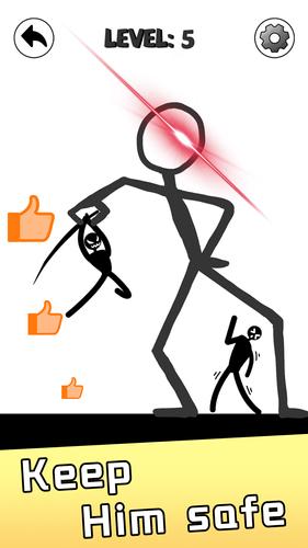 Save Stickman: Brain Draw Line應用截圖第2張
