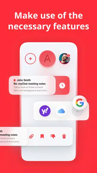 myMail: for Outlook & Yahoo ภาพหน้าจอ 3