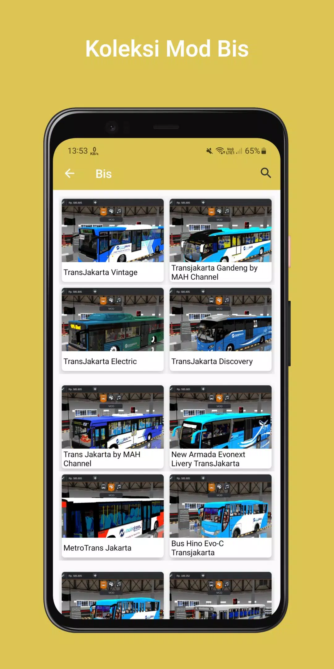 MOD Bus Simulator Indonesia Tangkapan skrin 2