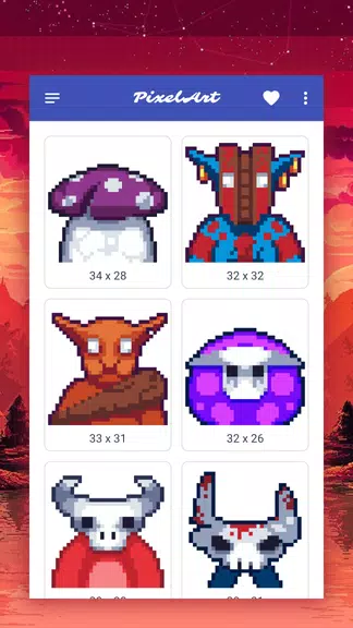 How to draw pixel monsters Screenshot 4