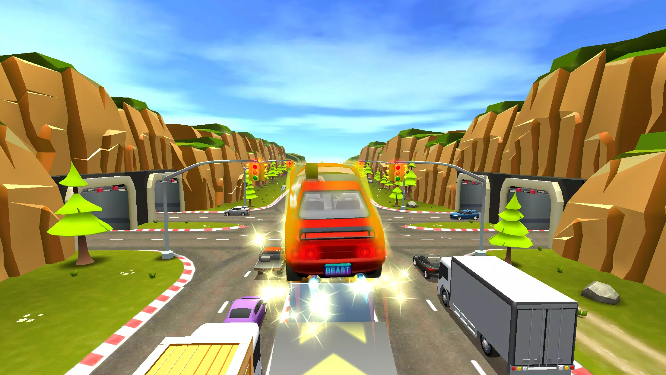 Faily Brakes 2 juego de coches Captura de pantalla 1