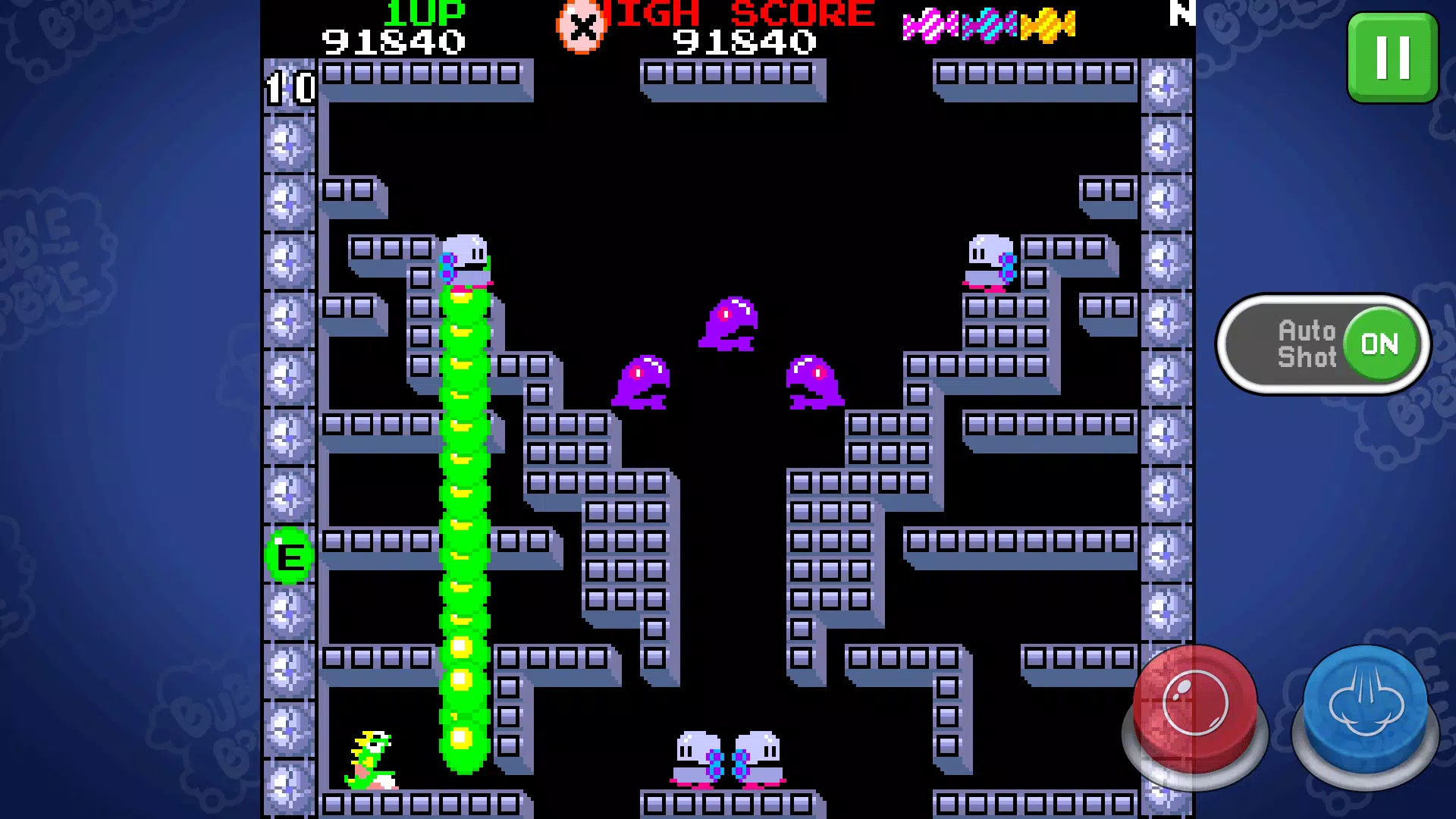 Schermata BUBBLE BOBBLE classic 2