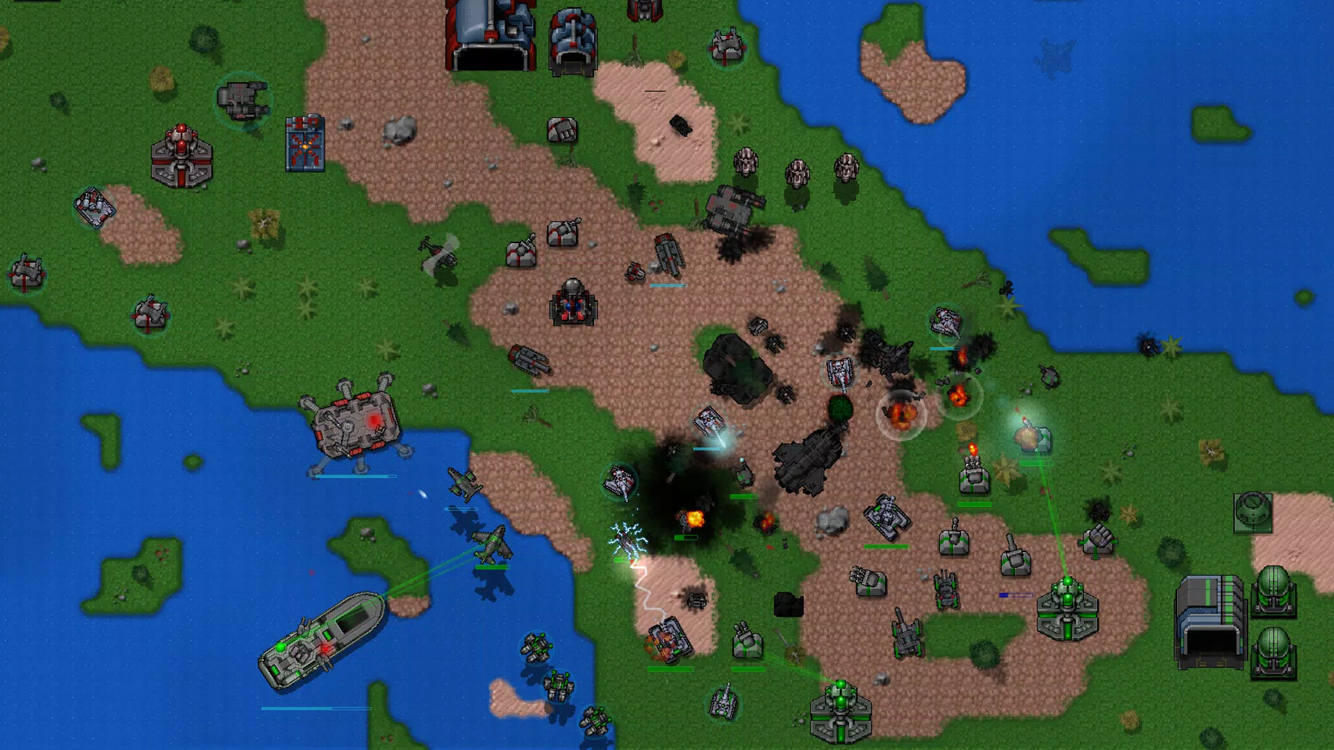 Rusted Warfare - Demo Zrzut ekranu 1