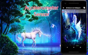 Unicorn Live Wallpapers Zrzut ekranu 2