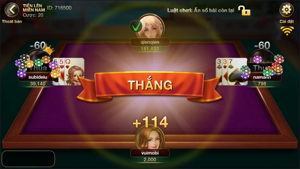 VUI MOBI - Cổng game bài online Screenshot 2