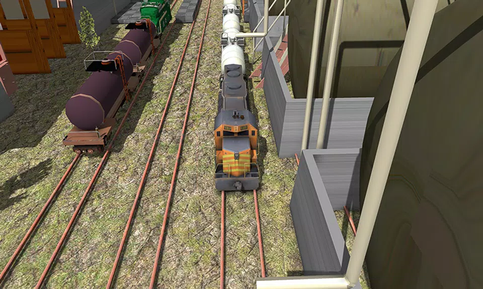 Oil Tanker Train Driving Sim应用截图第3张