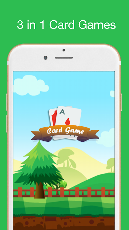 3 in 1 Card Games Screenshot 1