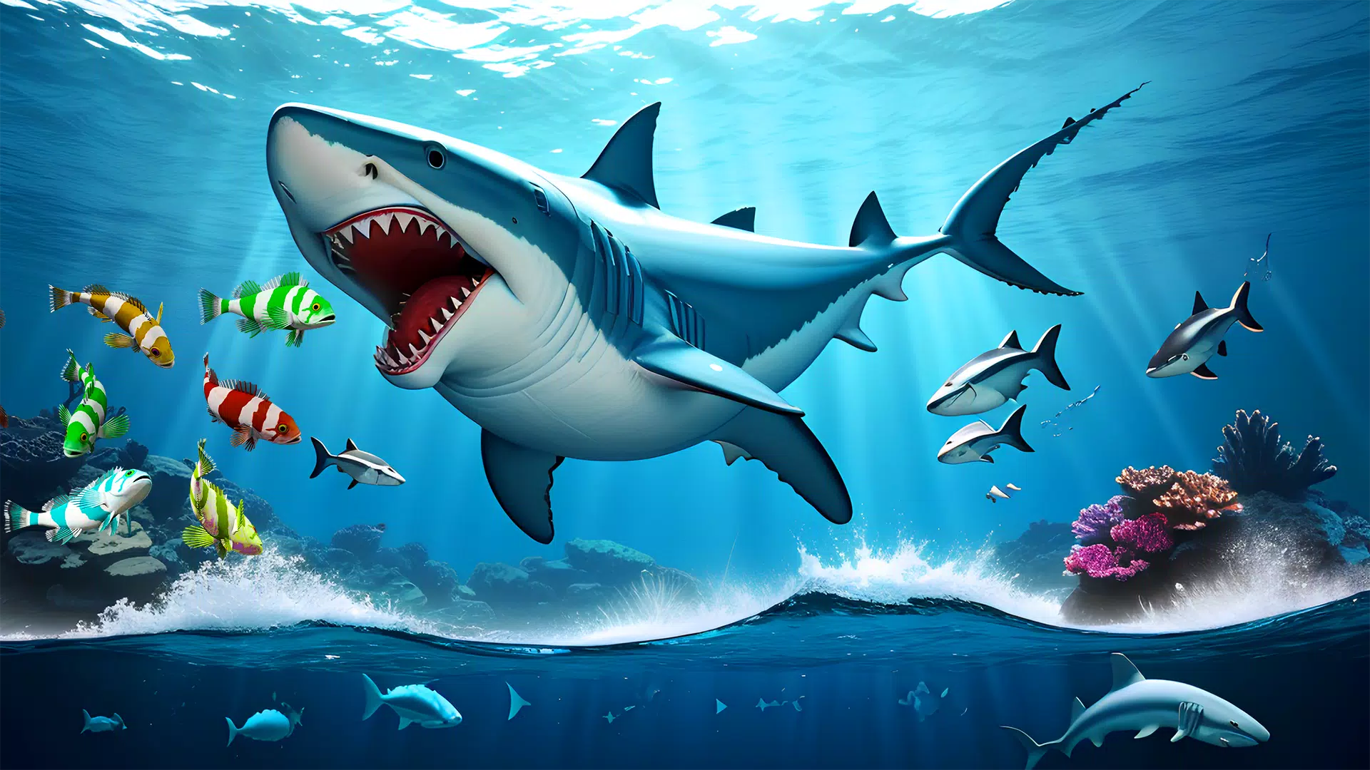 Shark Attack Games Offline Screenshot 3