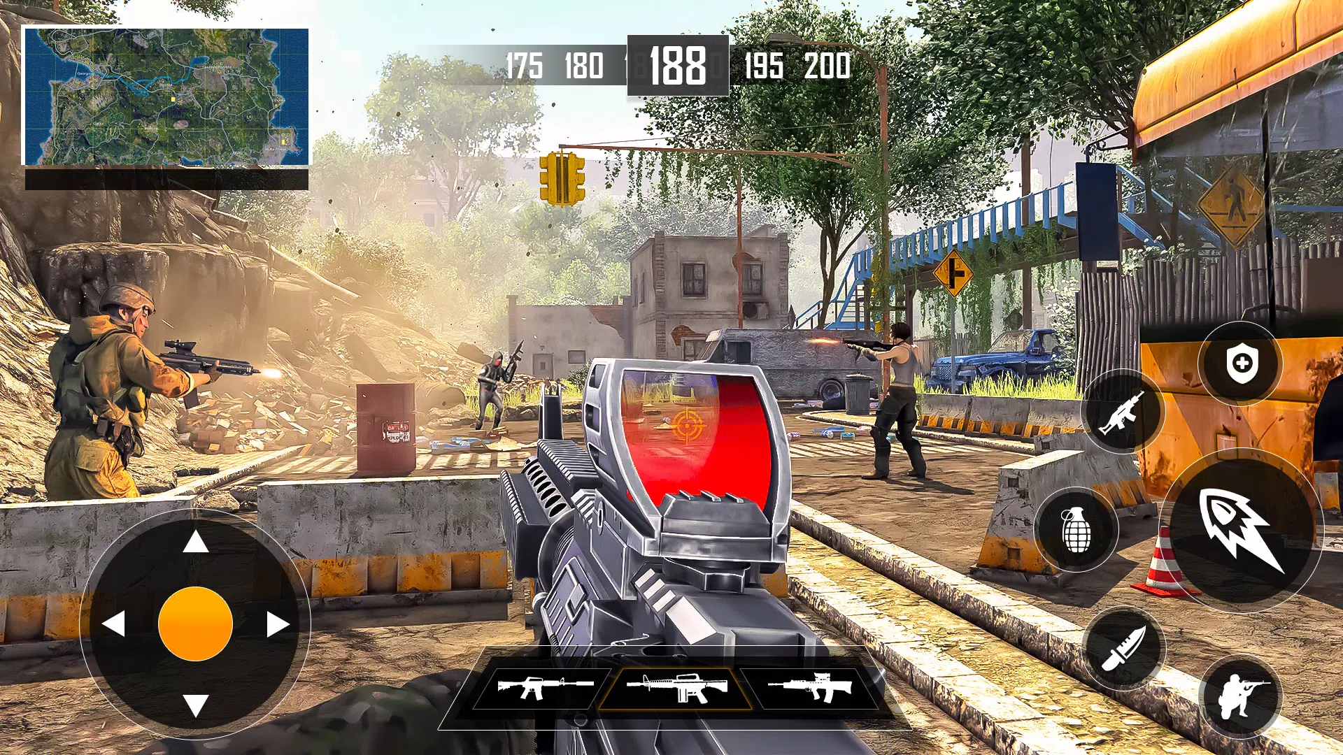FPS Commando Mission- War Game Captura de tela 3