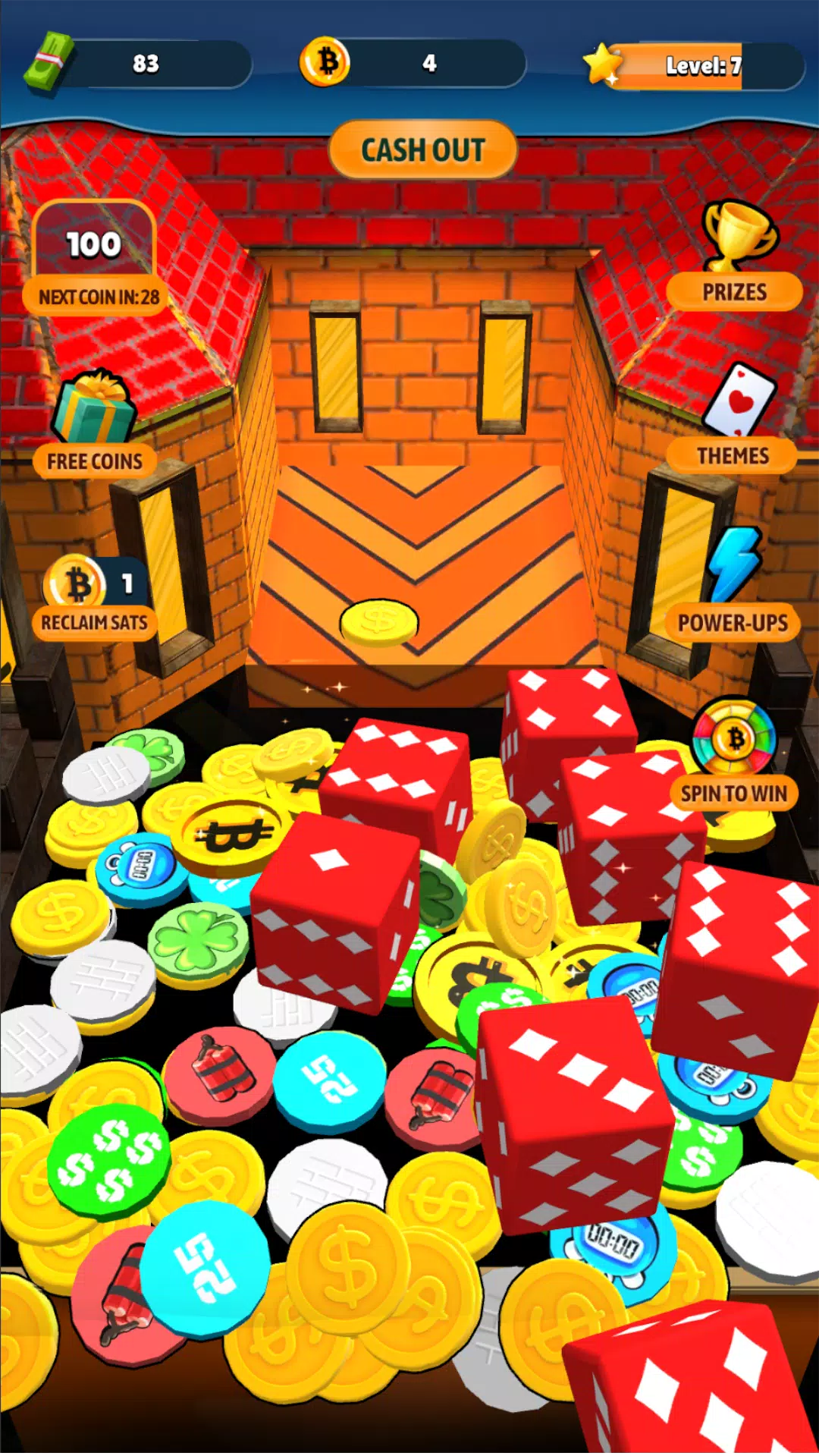 Bitcoin Pusher Screenshot 1