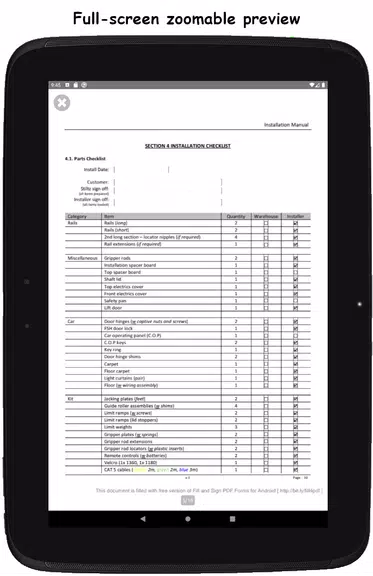 Schermata Fill and Sign PDF Forms 4
