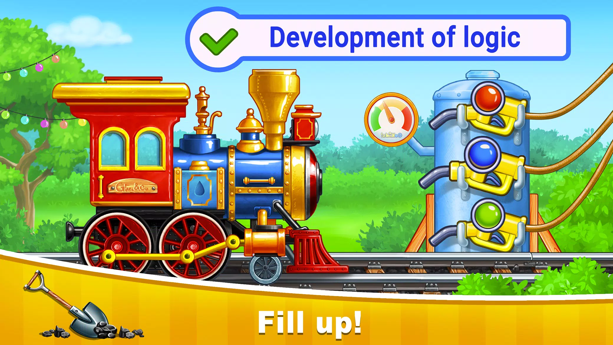 Juegos de trenes para niños Captura de pantalla 2