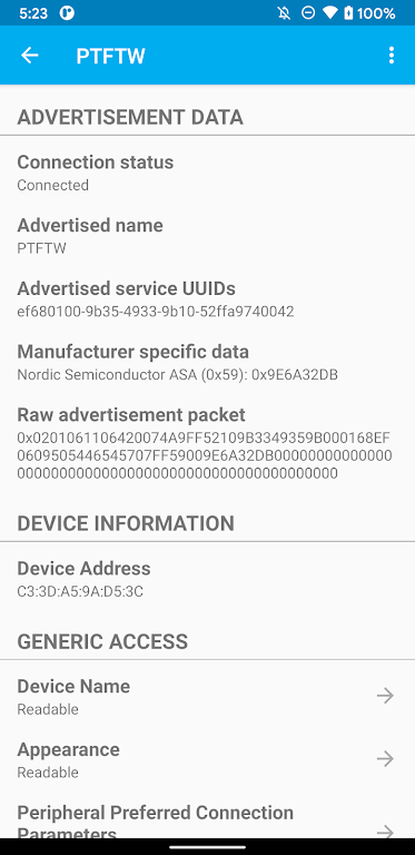 LightBlue® — Bluetooth LE應用截圖第2張