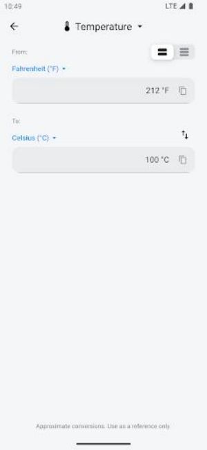 Unit Converter - AUC Captura de pantalla 3
