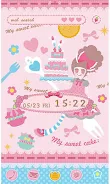 -Sweet Cake- Theme +HOME应用截图第1张