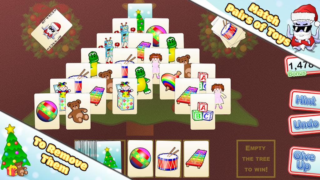 Christmas Tree Solitaire Captura de pantalla 2