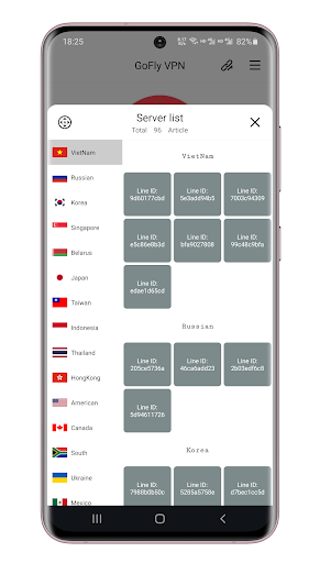 GoFly VPN,V2ray,Trojan,sock5 Captura de pantalla 2