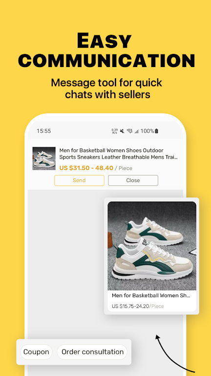 DHgate-online großhändler Screenshot 1