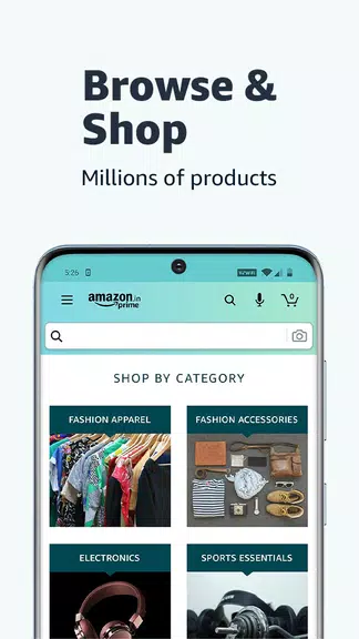 Amazon India Shop, Pay, miniTV ဖန်သားပြင်ဓာတ်ပုံ 1