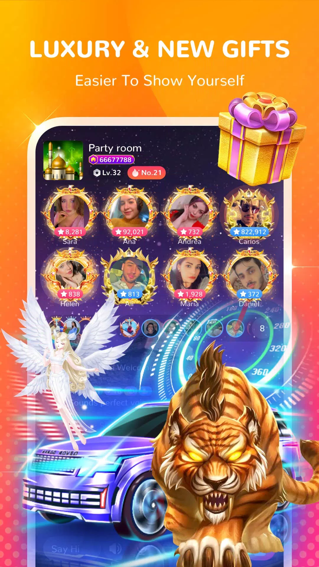 Honey Jar - Voice Chat & Party应用截图第2张